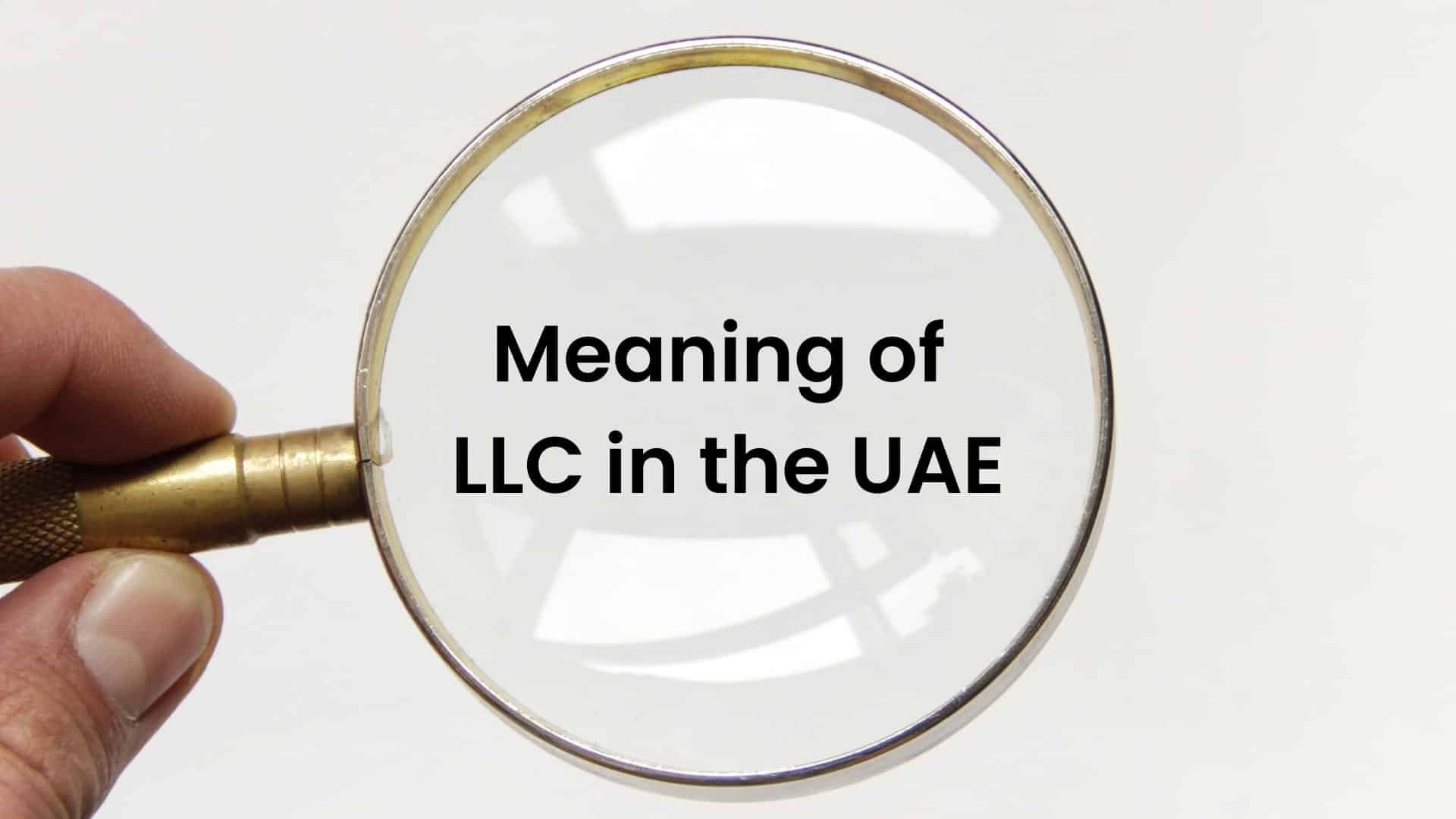 meaning of llc in uae
