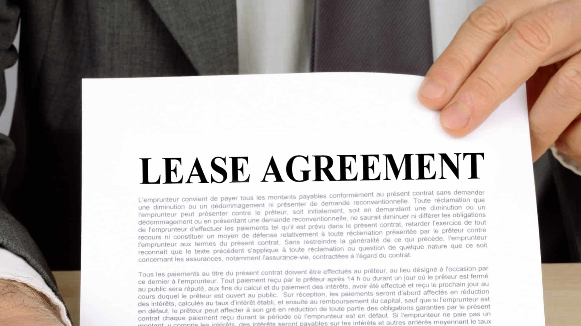 what is a lease agreement in uae free zones