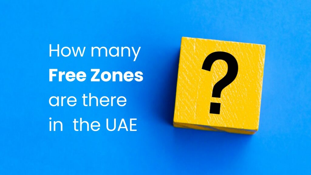 how many free zones are there in uae